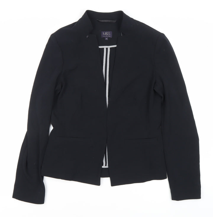 Marks and Spencer Women’s Black Blazer Size 10 Regular Fit