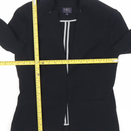 Marks and Spencer Women’s Black Blazer Size 10 Regular Fit
