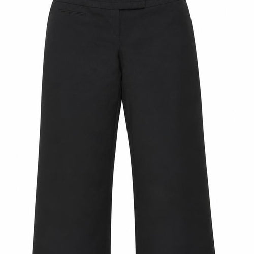 E-vie Collection Women's Black Size 14 Straight Leg Trousers