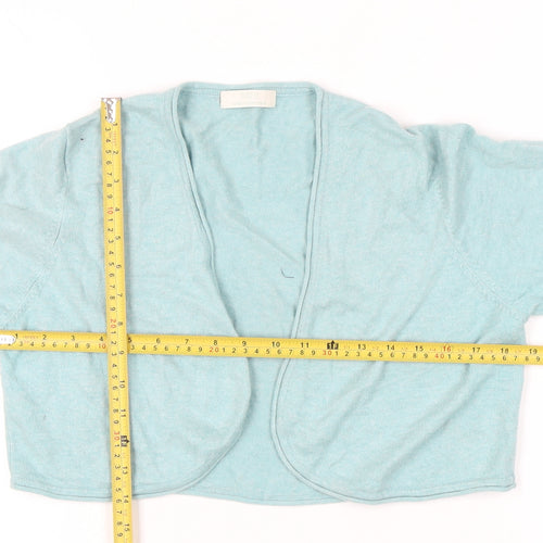 Marks and Spencer Women’s Blue Shrug UK 16 3/4 Sleeve Knit