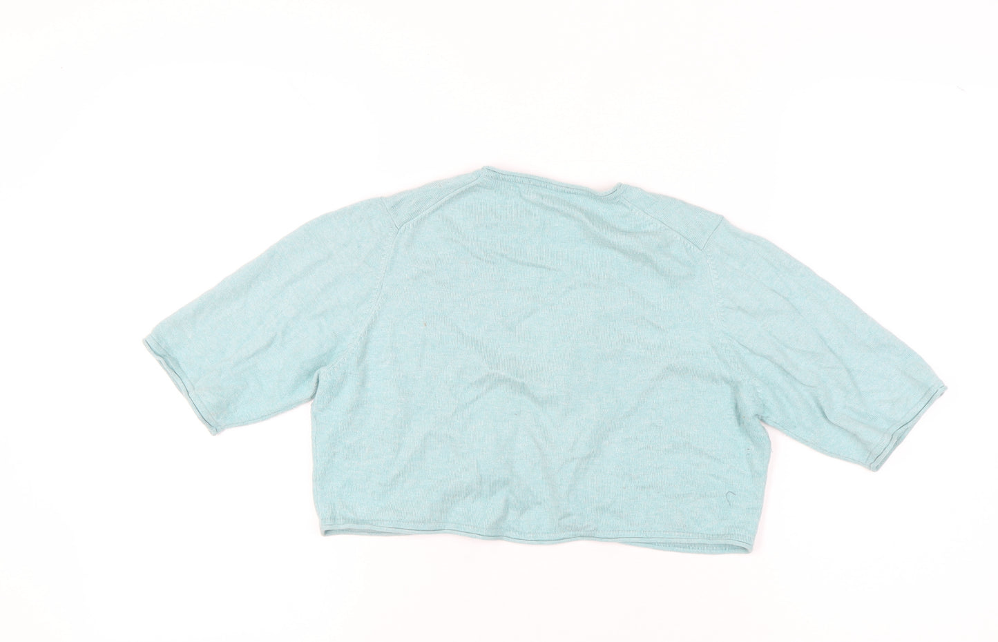Marks and Spencer Women’s Blue Shrug UK 16 3/4 Sleeve Knit