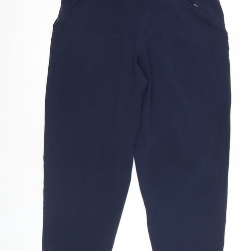 Marks and Spencer Womens Blue Size 10 Jogger Trousers
