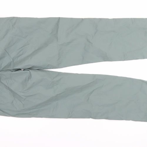 Marks and Spencer Men's Green Regular Fit Chino Trousers 30W 33L