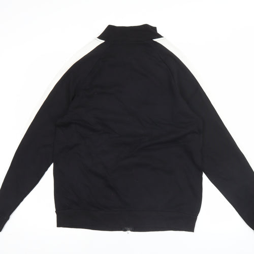 Puma Men's Black Track Jacket L Regular Fit Full Zip Sportswear
