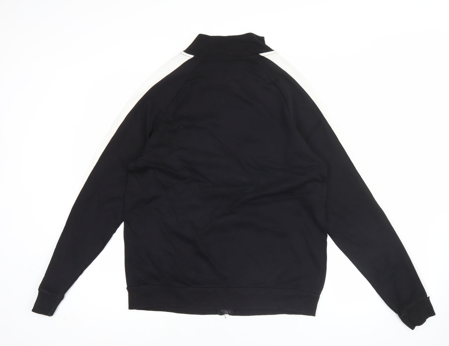 Puma Men's Black Track Jacket L Regular Fit Full Zip Sportswear