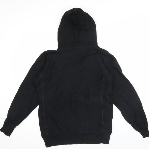 Champion Men's Black Reverse Weave Pullover Hoodie M College Logo