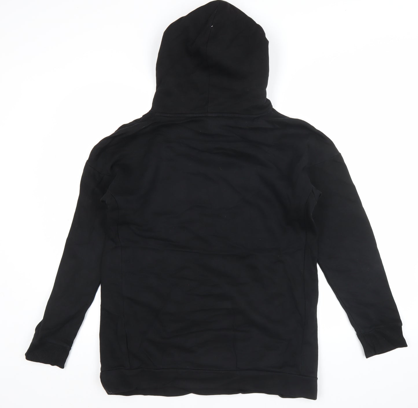 Adidas Men's Black XS Pullover Hoodie Logo Sports Fleece