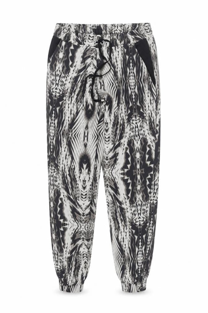 Topshop Women’s Multicoloured Geometric Jogger Trousers UK 8