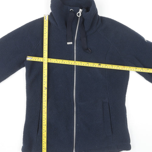 Regatta Women’s Blue Fleece Basic Jacket UK 10 Full Zip Autumn Winter