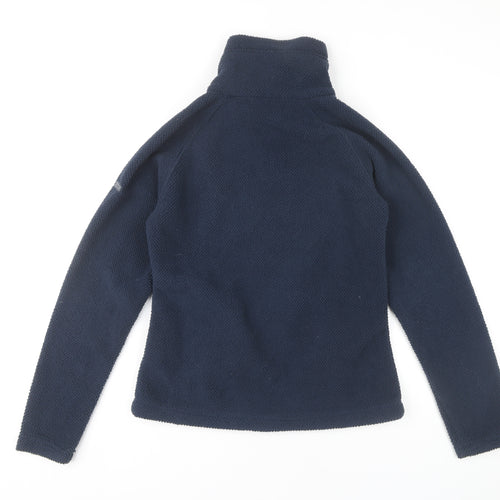 Regatta Women’s Blue Fleece Basic Jacket UK 10 Full Zip Autumn Winter