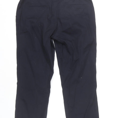Wallis Women’s Black Size 12 Capri Trousers Cotton Stretch