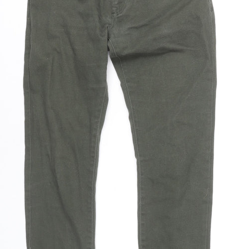 Jules Women’s Green Skinny Jeans Size 10 Slim Fit Stretch 5-Pocket