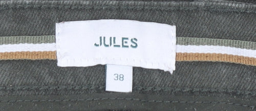 Jules Women’s Green Skinny Jeans Size 10 Slim Fit Stretch 5-Pocket