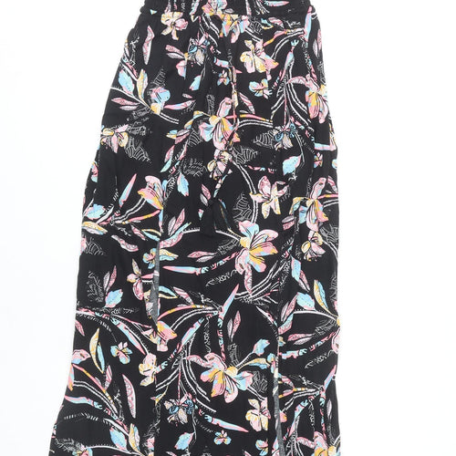 Marks and Spencer Women's Multicoloured Size 8 Strapless Midi Dress