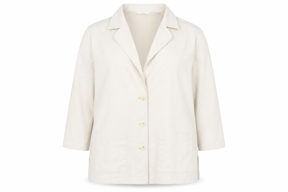 Marks and Spencer Women’s Beige Blazer Jacket UK 18 Regular Fit