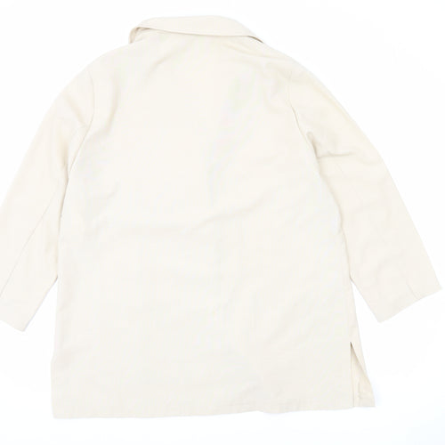 Marks and Spencer Women’s Beige Blazer Jacket UK 18 Regular Fit