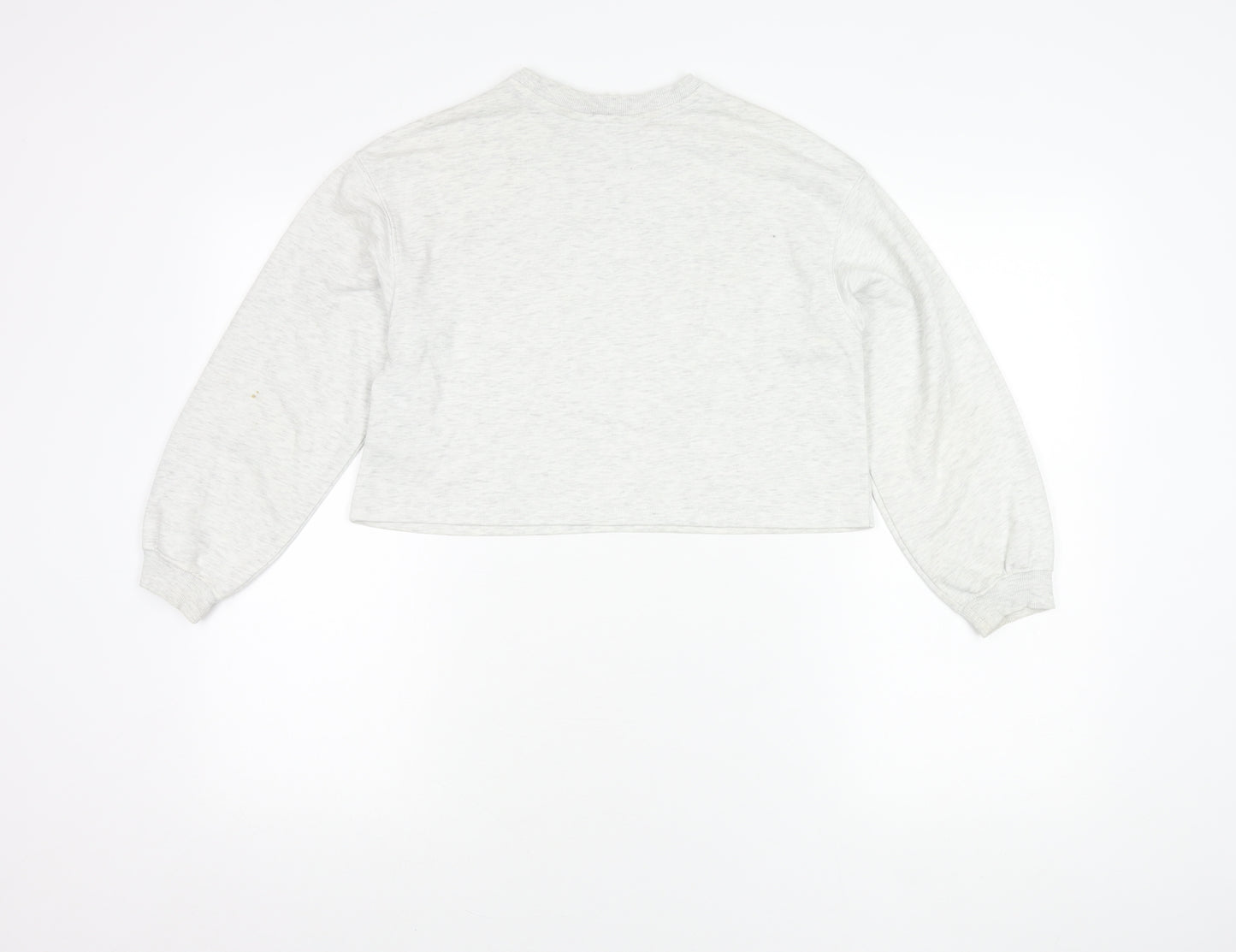 H&M Girls Grey Seattle Print Pullover Sweatshirt - 11 Years