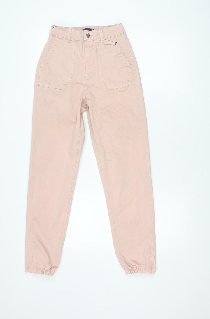 Marks and Spencer Women’s Pink Size 6 Tapered Jogger Trousers