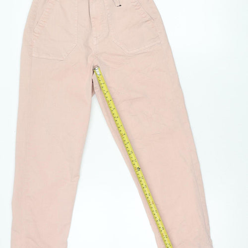 Marks and Spencer Women’s Pink Size 6 Tapered Jogger Trousers