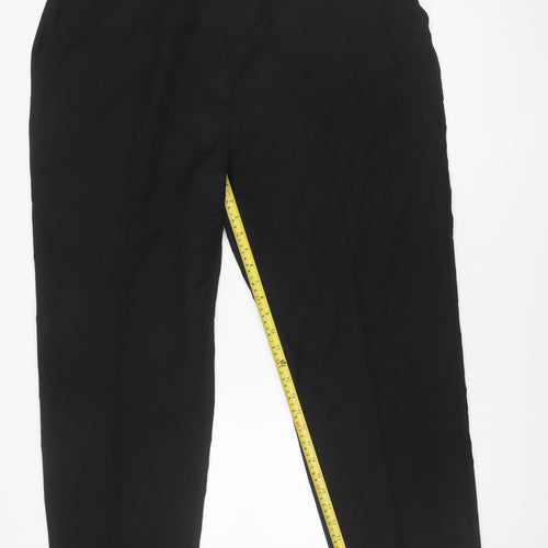 Marks & Spencer Women’s Black Plus Size 22 Lined Winter Trousers