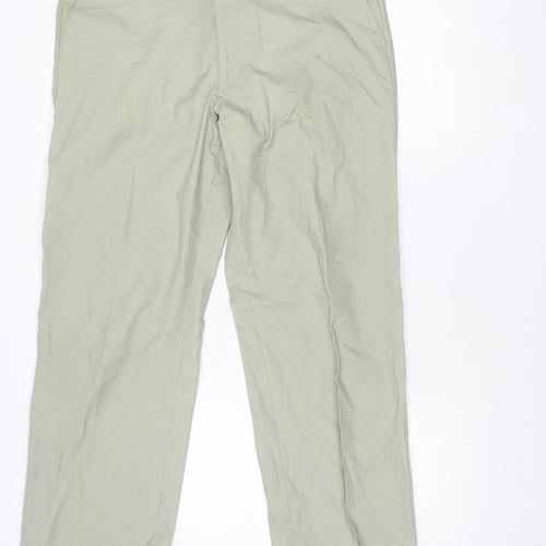Farah Weekend Men’s Beige Chino Trousers 34W 31L Regular Fit Straight Leg