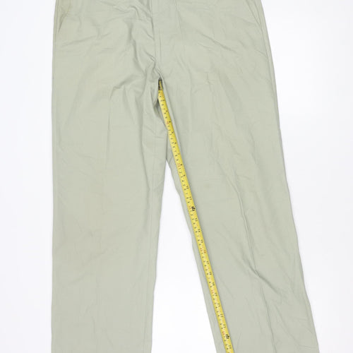 Farah Weekend Men’s Beige Chino Trousers 34W 31L Regular Fit Straight Leg