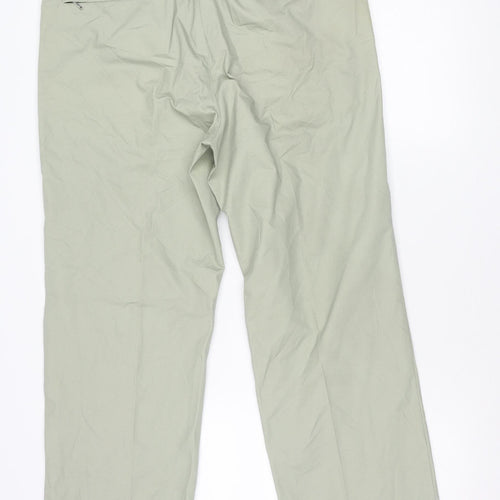 Farah Weekend Men’s Beige Chino Trousers 34W 31L Regular Fit Straight Leg