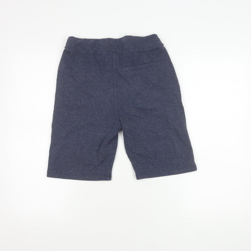 Animal Boys Blue Sweat Shorts 11-12Y French Terry Elastic Waist
