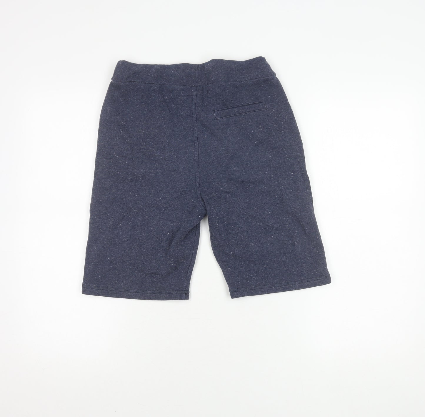 Animal Boys Blue Sweat Shorts 11-12Y French Terry Elastic Waist