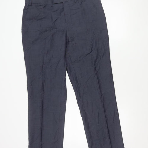 Simon Carter Women’s Grey Wool Blend Dress Pants Size 20 Straight Leg