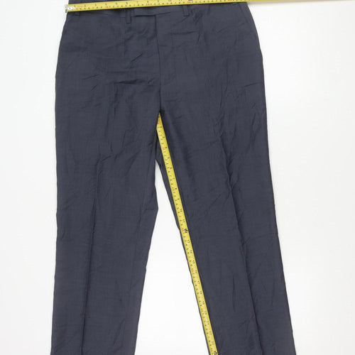 Simon Carter Women’s Grey Wool Blend Dress Pants Size 20 Straight Leg