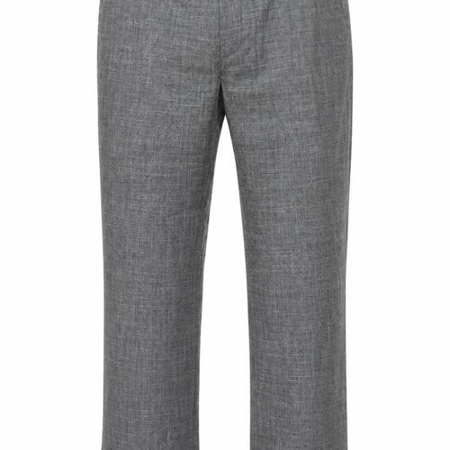 Marks and Spencer Mens Grey Check Dress Pants 36W 31L Regular Fit