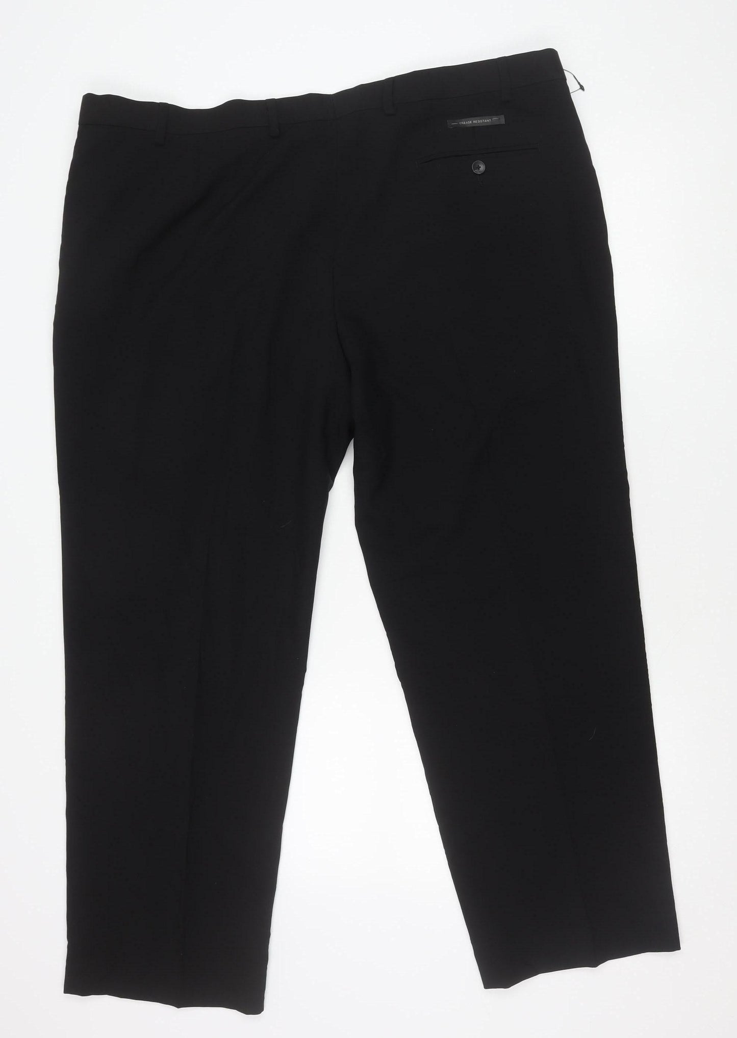 Marks and Spencer Women’s Black Regular Fit Work Trousers Size 44