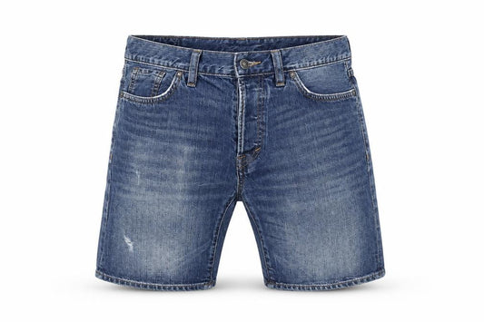 H&M Men’s Blue Denim Shorts Size 31 Regular Fit Casual Medium Wash