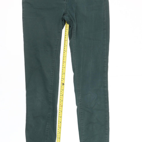 FatFace Womens Green Size 10 Slim Fit Jegging Jeans Stretch Pockets