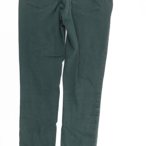 FatFace Womens Green Size 10 Slim Fit Jegging Jeans Stretch Pockets