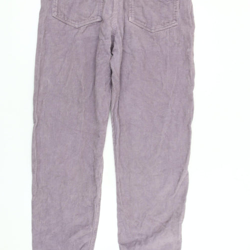 ASOS DESIGN Men’s Purple Corduroy Trousers 28in Waist 32in Leg