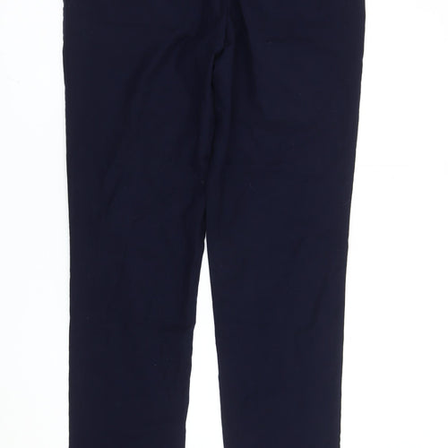 Simon Carter Men's Blue 26L Formal Dress Trousers