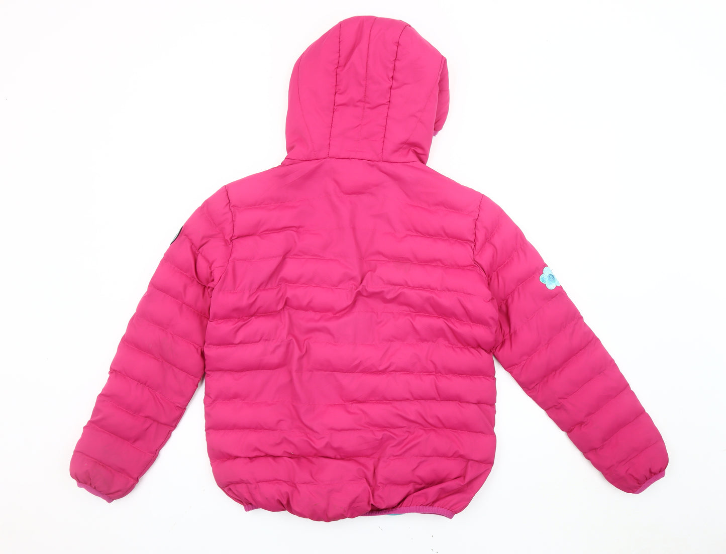 Surfanic Girls Pink 14 Years Hooded Puffer Jacket Winter Coat