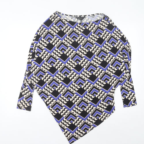 Dorothy Perkins Women’s Multicoloured Geometric Tunic Blouse Size 10
