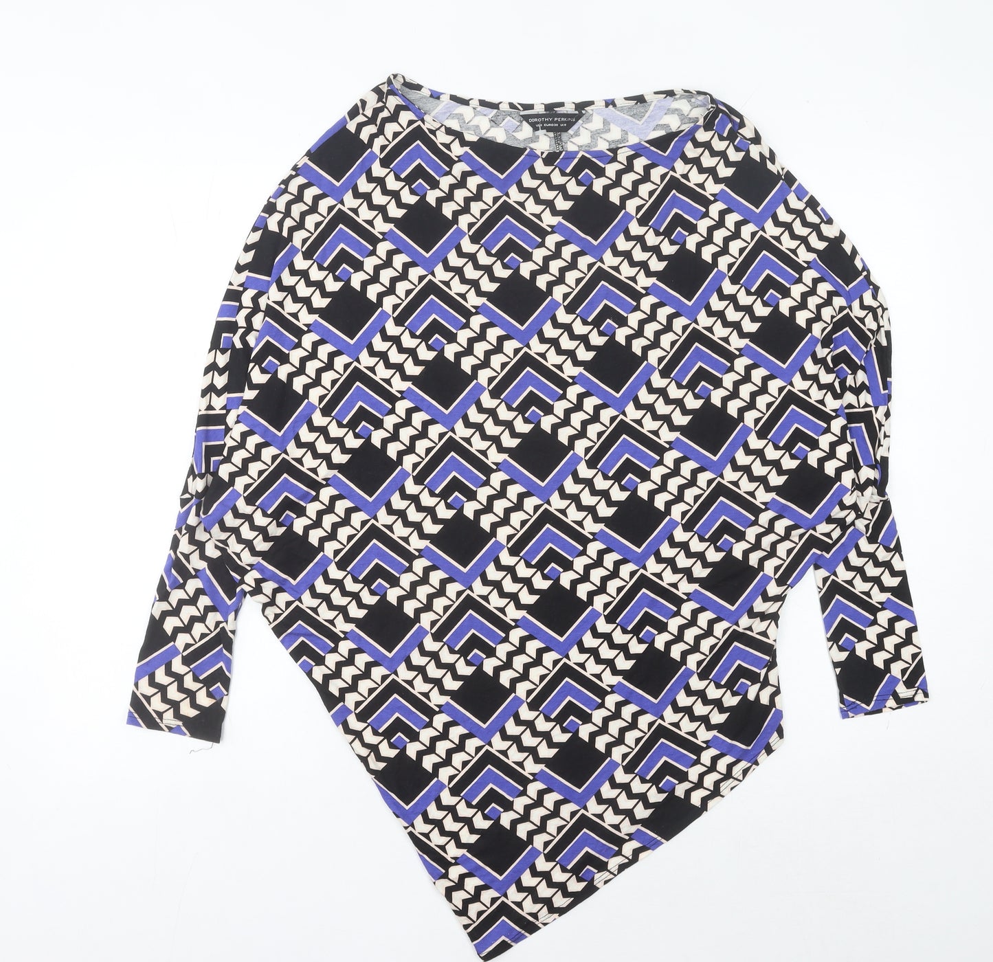 Dorothy Perkins Women’s Multicoloured Geometric Tunic Blouse Size 10