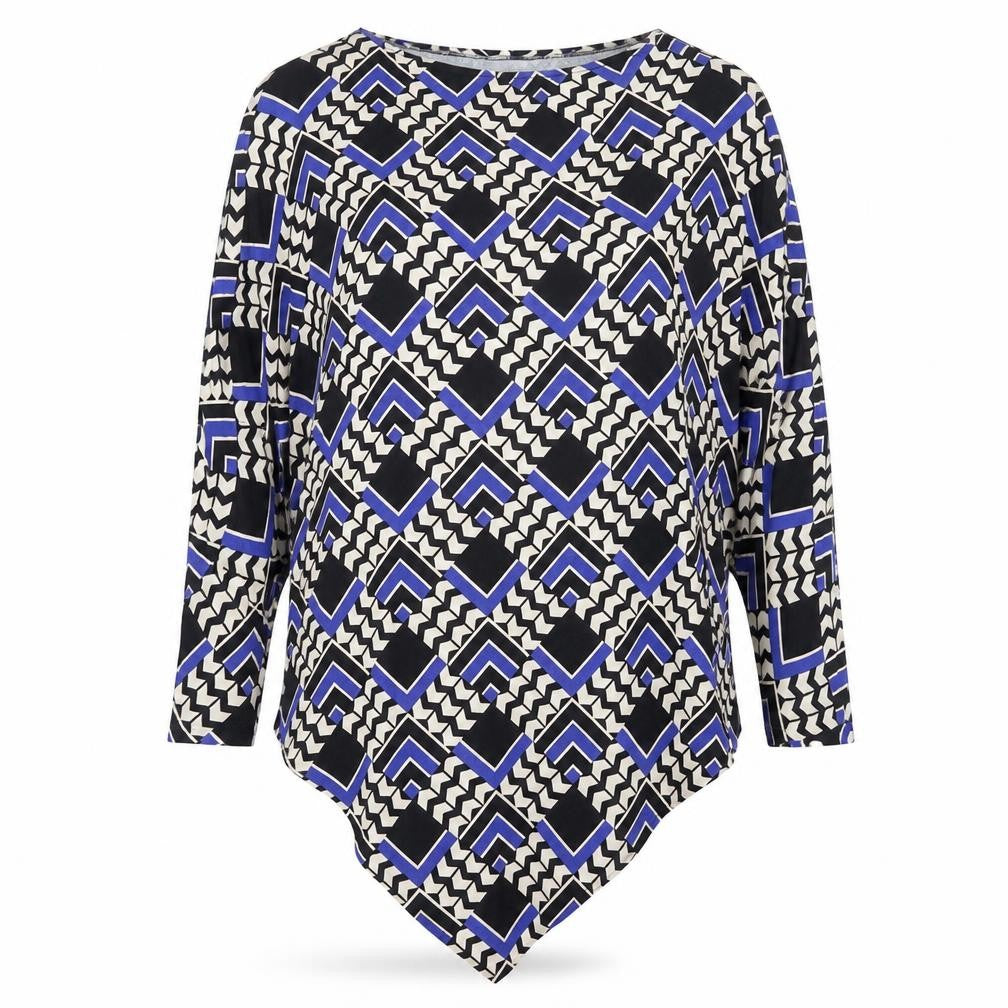 Dorothy Perkins Women’s Multicoloured Geometric Tunic Blouse Size 10