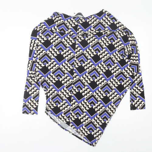 Dorothy Perkins Women’s Multicoloured Geometric Tunic Blouse Size 10