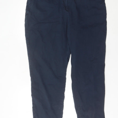 Marks and Spencer Women’s Blue Chino Trousers Size 20 Cotton