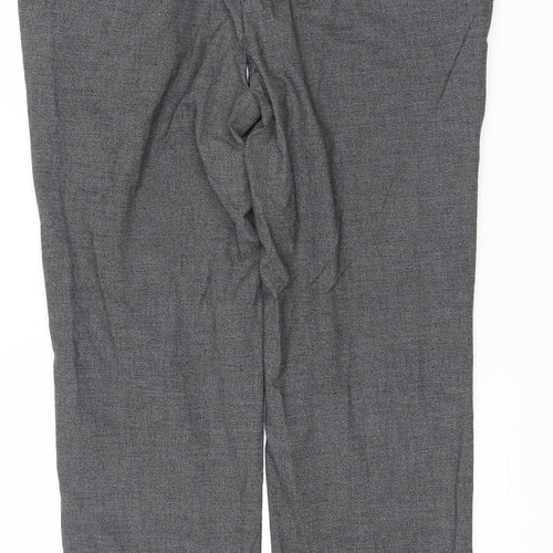 Marks and Spencer Men's Grey 42in Regular Fit Dress Trousers