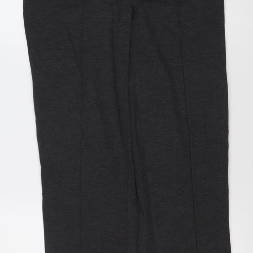 Marks and Spencer Women’s Black Straight Leg Trousers Size 12 Long