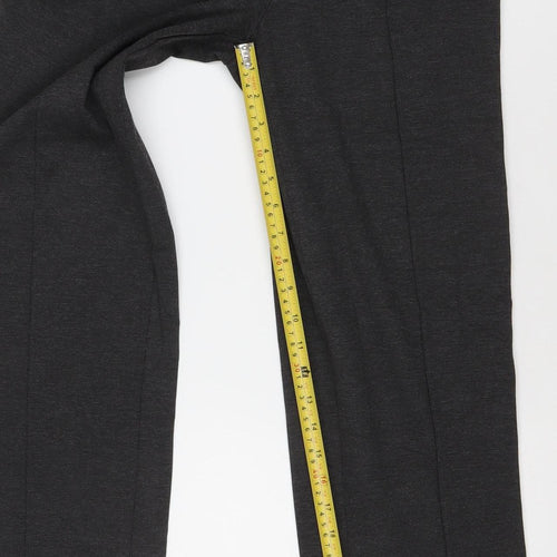 Marks and Spencer Women’s Black Straight Leg Trousers Size 12 Long