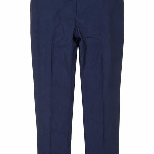 Marks and Spencer Men’s Blue 42R Wool Tailored Fit Dress Pants
