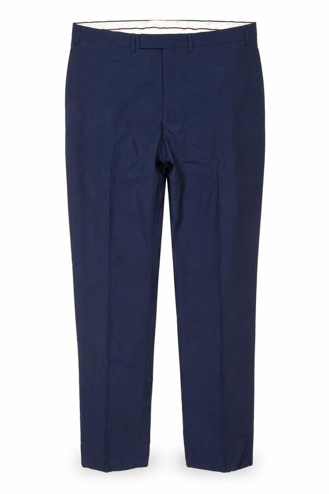 Marks and Spencer Men’s Blue 42R Wool Tailored Fit Dress Pants