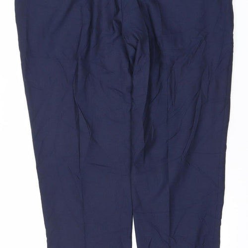Marks and Spencer Men’s Blue 42R Wool Tailored Fit Dress Pants